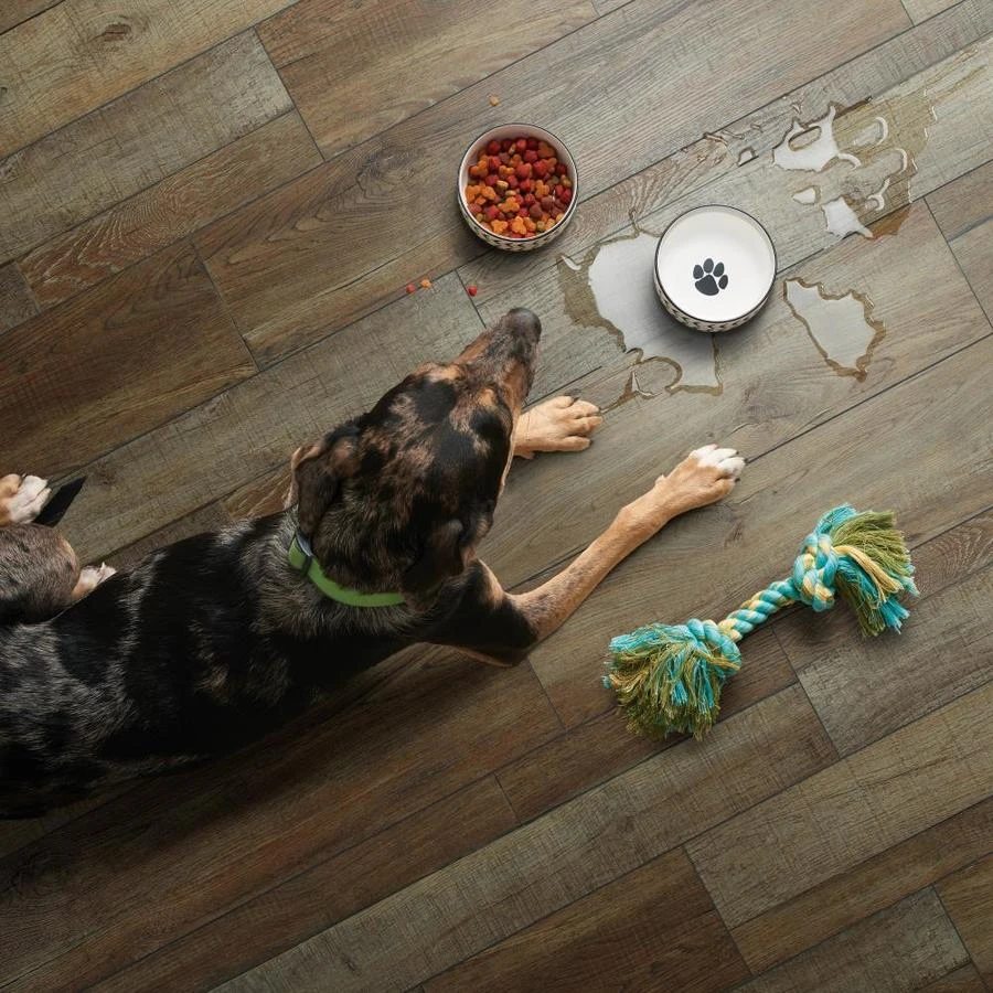 SMARTCORE Pro 7-Piece 7.08-in x 48.03-in Claremount Oak Luxury Vinyl Plank Flooring SMARTCORE Pro 7-Piece 7.08-in X 48.03-in Claremount Oak Luxury Vinyl Plank Flooring -Smartcore