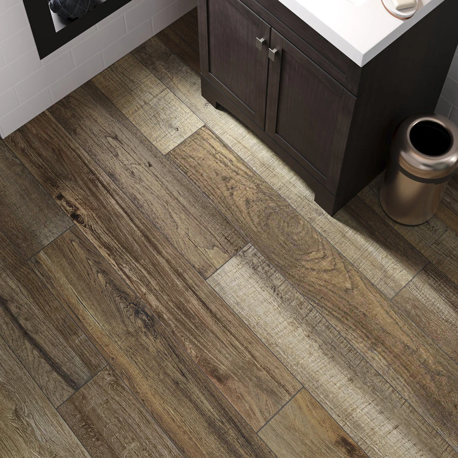 SMARTCORE Pro 7-Piece 7.08-in x 48.03-in Claremount Oak Luxury Vinyl Plank Flooring SMARTCORE Pro 7-Piece 7.08-in X 48.03-in Claremount Oak Luxury Vinyl Plank Flooring -Smartcore