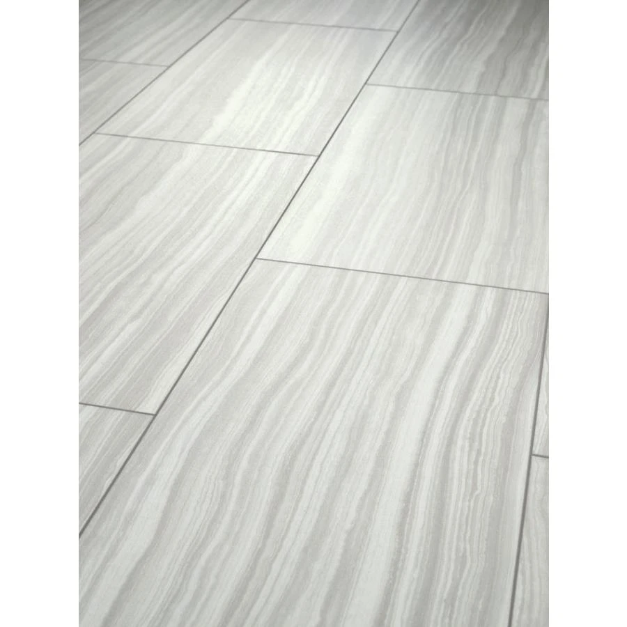 SMARTCORE Pro 8-Piece 12-in x 24-in Moonlight Mist Interlocking Vinyl Tile SMARTCORE Pro 8-Piece 12-in X 24-in Moonlight Mist Interlocking Vinyl Tile -Smartcore