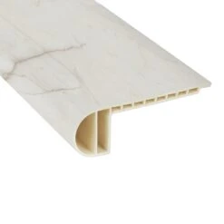 SMARTCORE Pro Morning Light Marble 4.5-in X 94.48-in Vinyl Floor Flush Stairnose