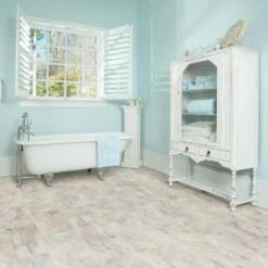 SMARTCORE Ultra 8-Piece 12-in X 24-in Florence Travertine Interlocking Luxury Vinyl Tile -Smartcore 836210104357 14197751 1800x1800