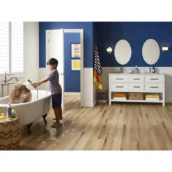 SMARTCORE 11-Piece 5-in X 48.03-in Lanier Hickory Luxury Vinyl Plank Flooring -Smartcore 836211224795 14155645 1800x1800