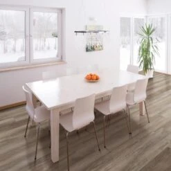 SMARTCORE Ultra 8-Piece 5.91-in X 48.03-in Columbia Oak Luxury Vinyl Plank Flooring -Smartcore 836214585183 12335891 1800x1800
